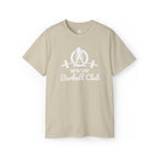 Barbell Club White Classic Logo - Unisex Ultra Cotton Tee