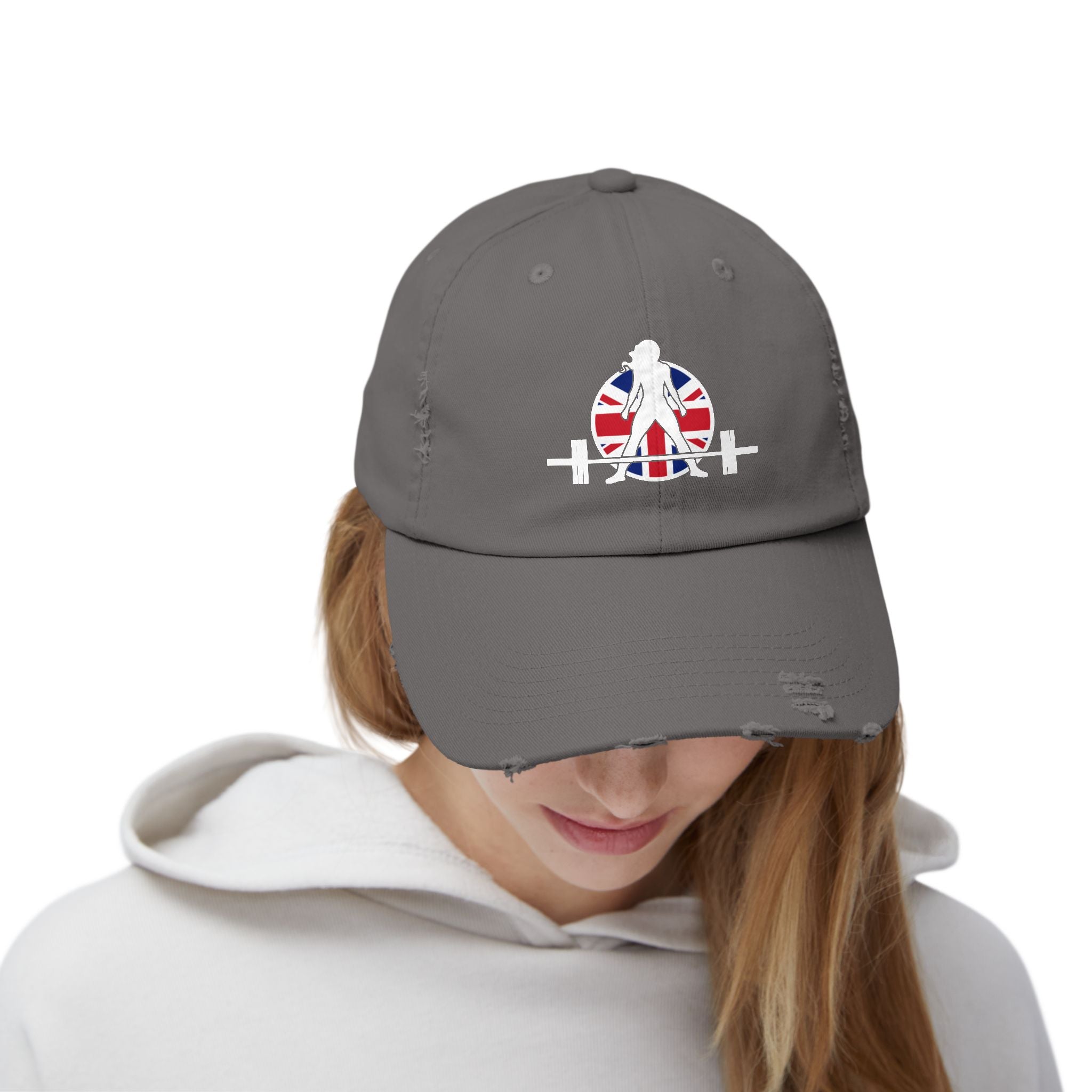 WWLW UK Logo - Unisex Distressed Cap
