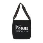 Maid of Iron - Adjustable Gym Tote Bag