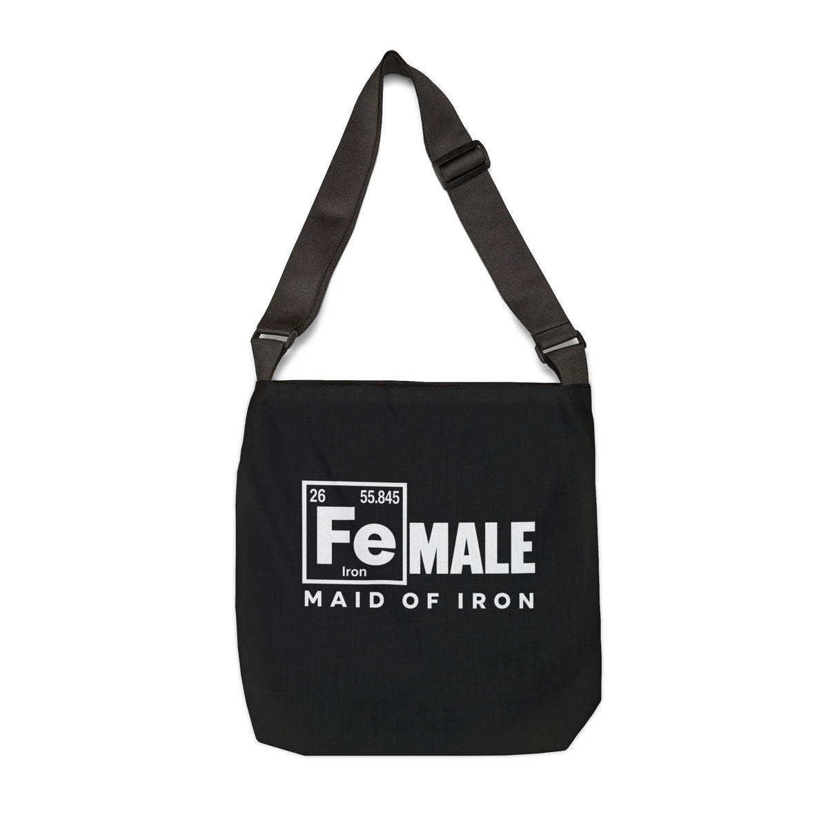 Maid of Iron - Adjustable Gym Tote Bag