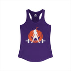 Halloween Deadlift Logo V2 - Women's Ideal Racerback Tank - Plain Back