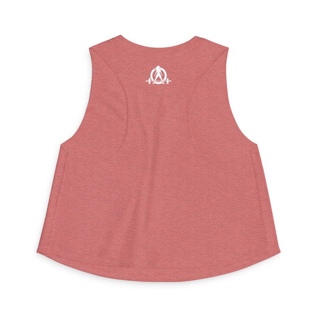 Built Different - Women's Crop Top - White Logo