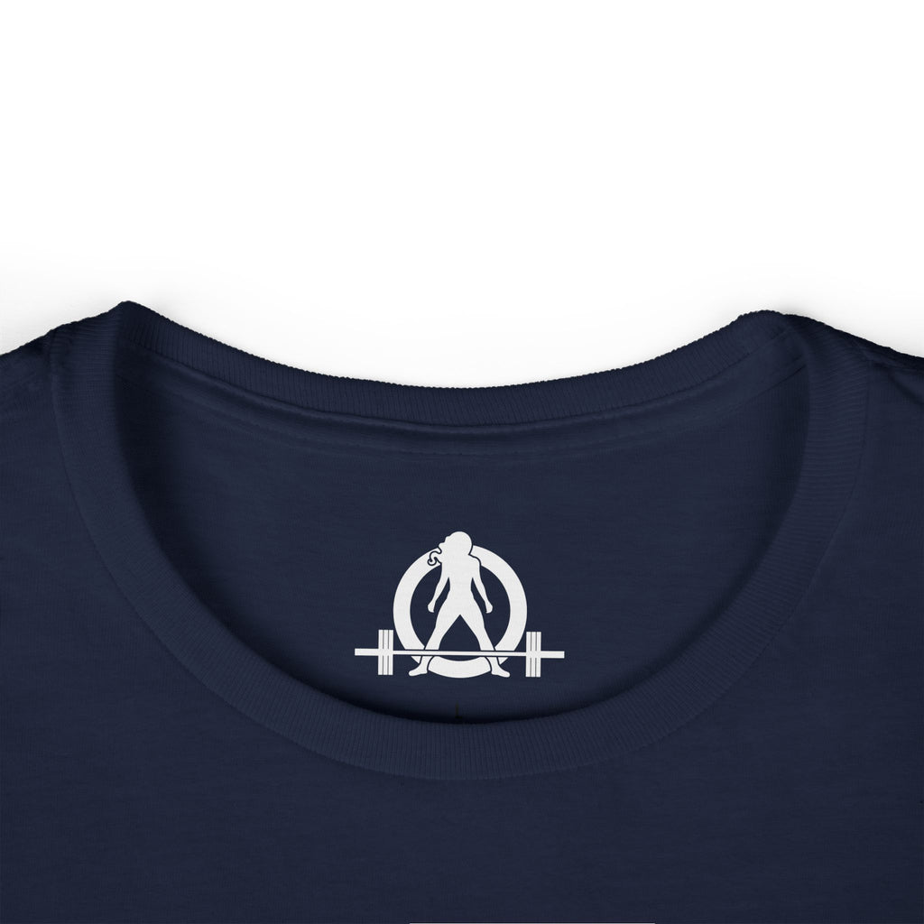 WWLW Barbell Club - Women's Softstyle Tee - White Logo