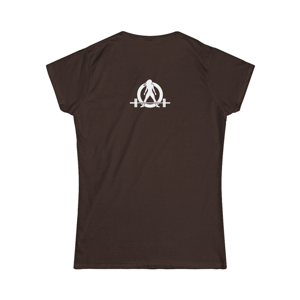 Just Lift It  – Women’s Softstyle Tee - White Logo