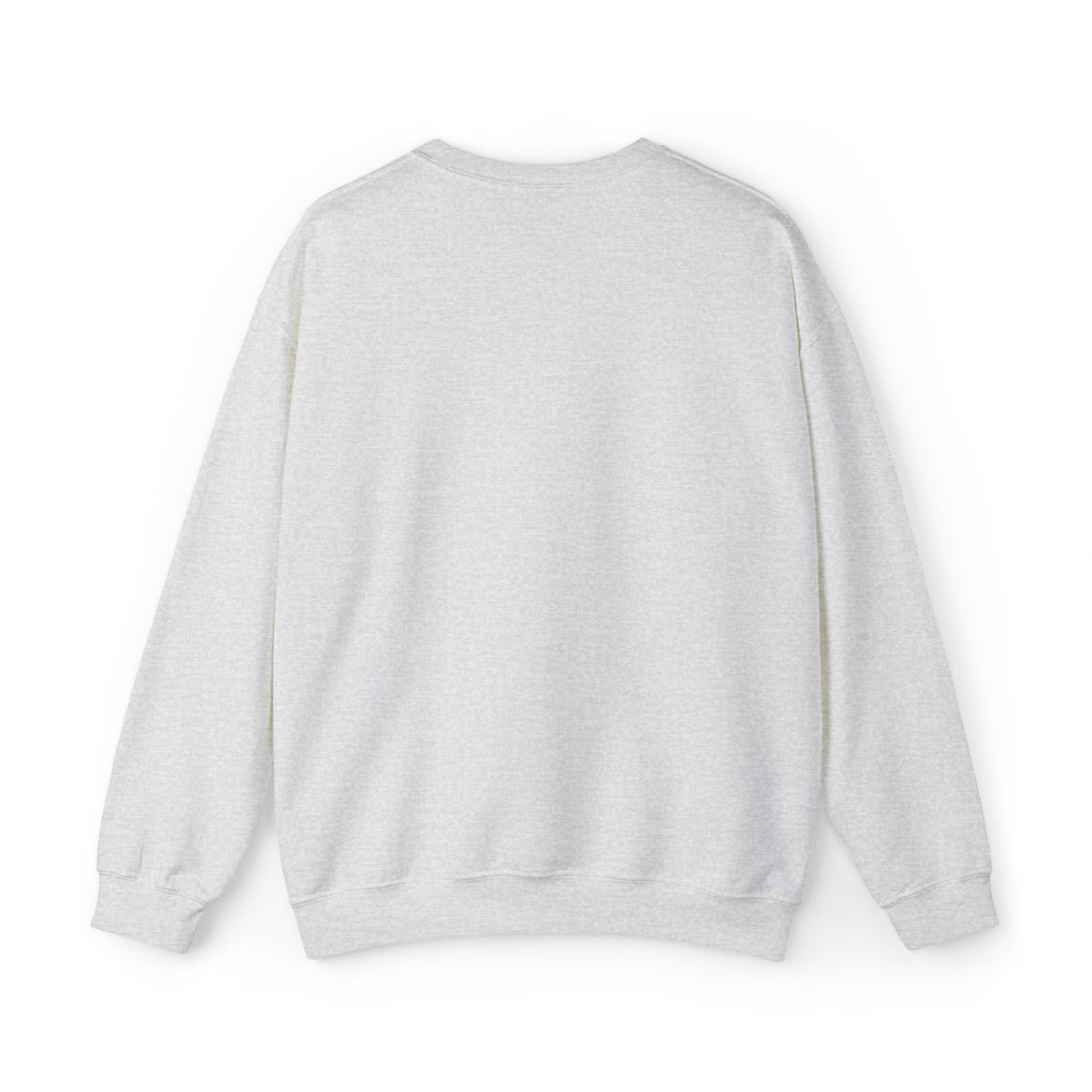 Distressed Logo - Unisex Heavy Blend™ Crewneck Sweatshirt - Black Logo
