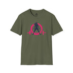 WWLW Distressed Logo Inverted - Unisex Softstyle T-Shirt - Plain Back (BEST SELLER)