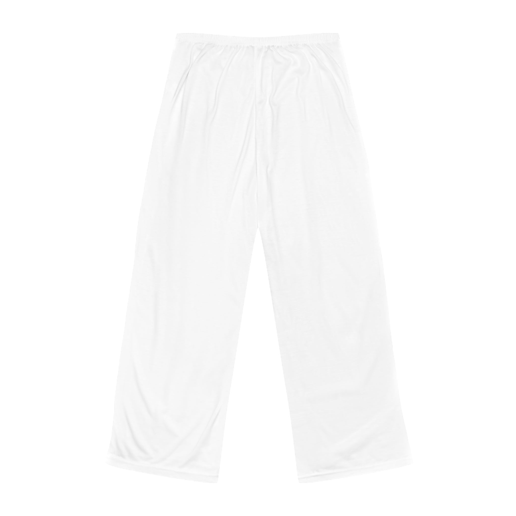 Women's Pajama Pants (AOP) - Classic White Logo