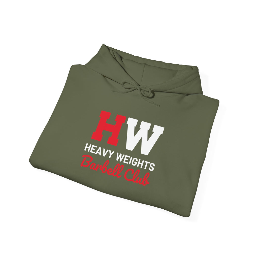 Heavy Weights Barbell Club – Unisex Heavy Blend™ Hooded Sweatshirt 🏋️‍♂️🔥