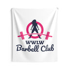 Barbell Club - Classic Logo - Indoor Wall Tapestries