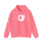 Strong Her – Unisex Heavy Blend™ Hooded Sweatshirt (White Logo) 💪