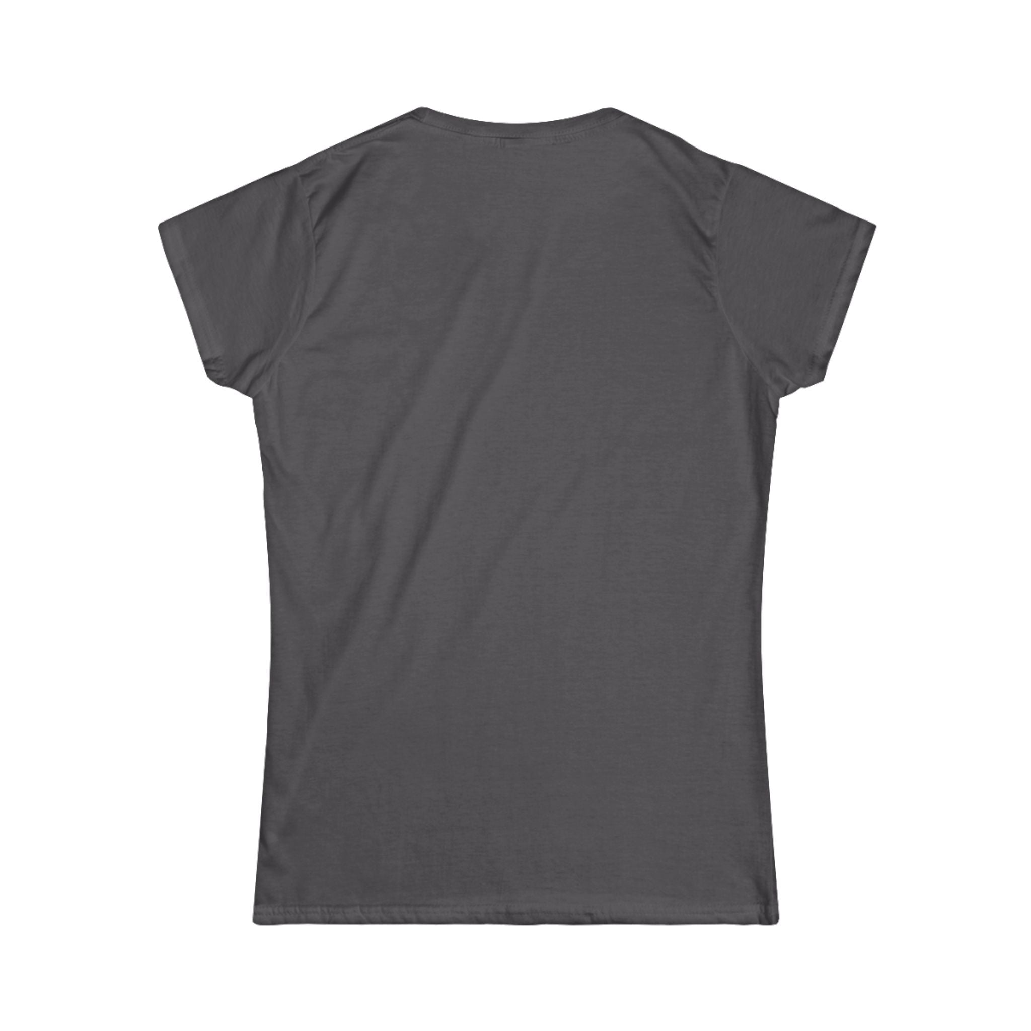 Grandma Lifts t - Women's Softstyle Tee - White Logo Plain Back