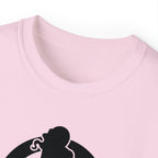 Classic Logo Black - Unisex Ultra Cotton Tee - Plain Back