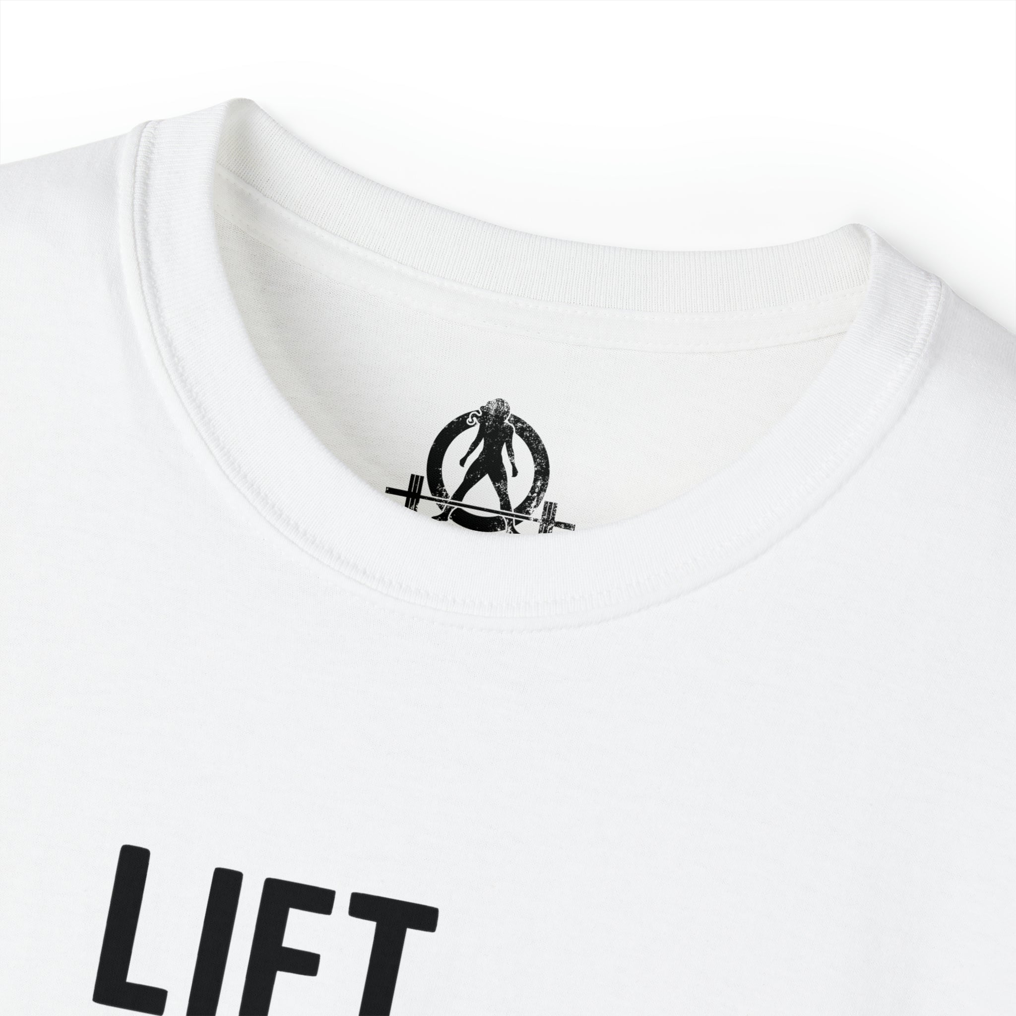 Lift Heavy Pet Cats - Unisex Ultra Cotton Tee - Black Logo