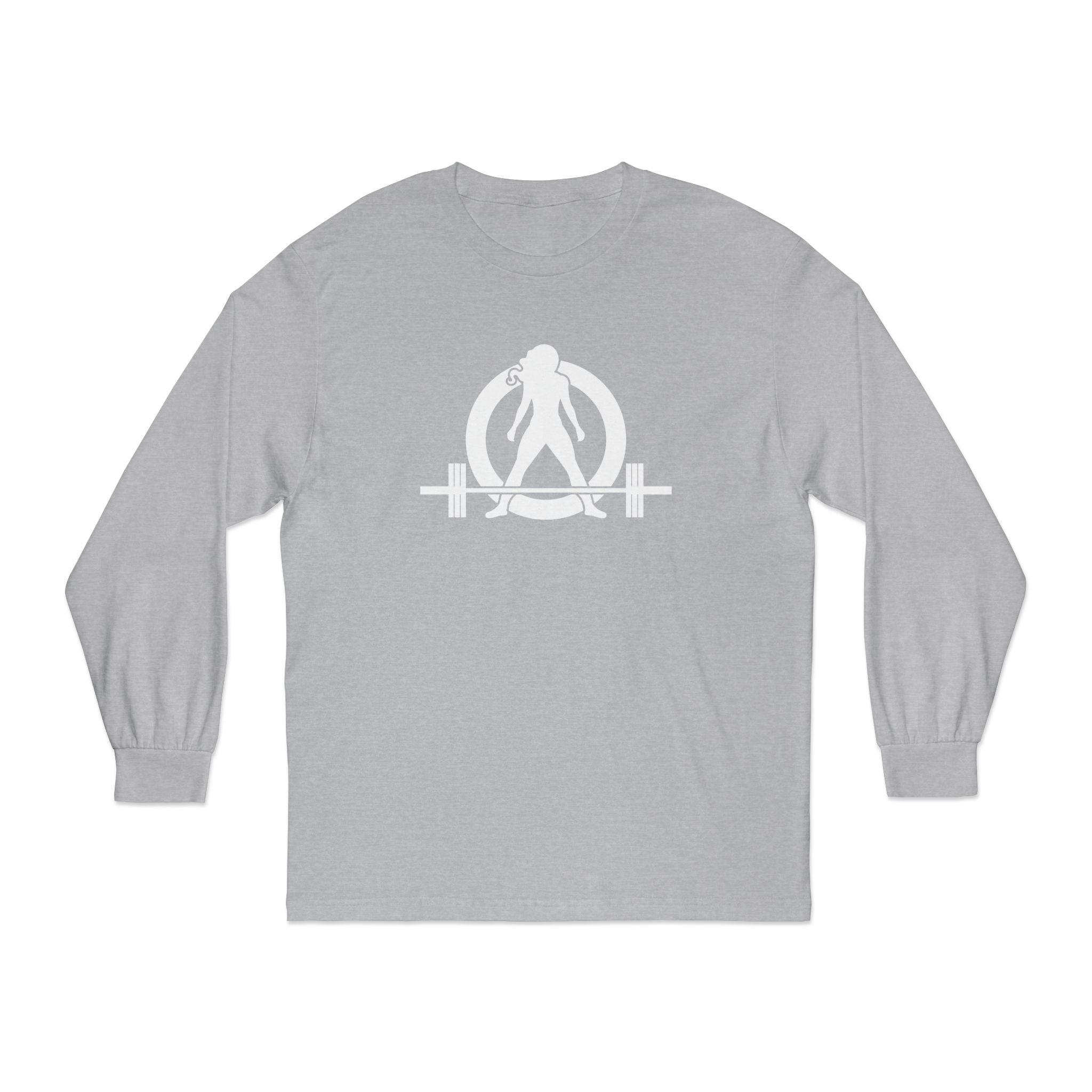 45 + 45 = 135 - Unisex Classic Long Sleeve T-Shirt - White Print on Front & Back