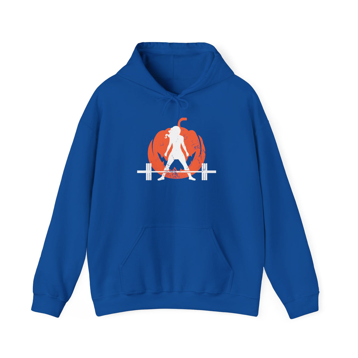 Halloween Pumpkin - Unisex Heavy Blend Hooded Sweatshirt - Dark Logo