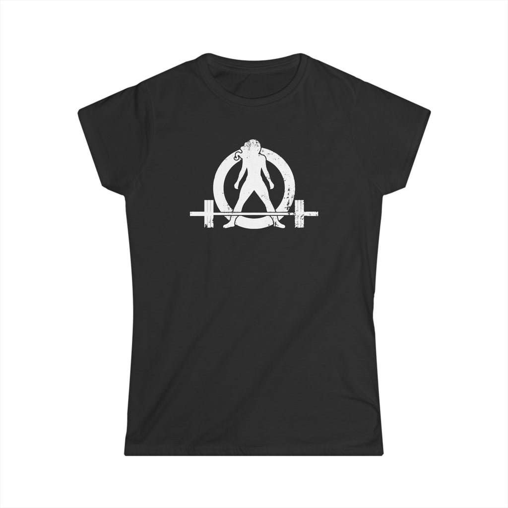 Inconvenient to Fuck With - Women’s Black Softstyle Tee - WWLW Front + Slogan Back