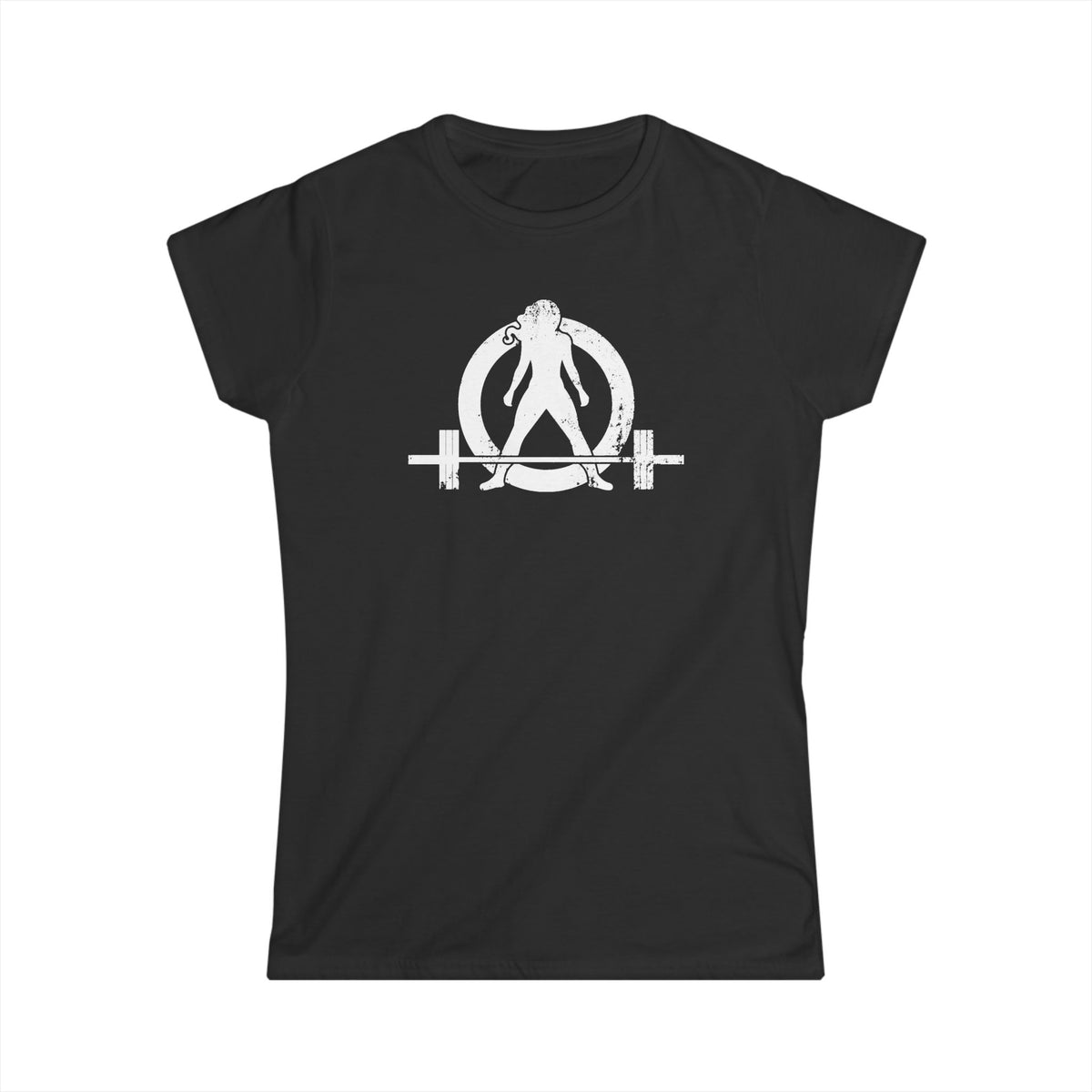 Inconvenient to Fuck With - Women’s Black Softstyle Tee - WWLW Front + Slogan Back