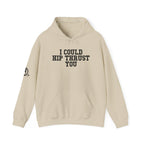 I Could Hip Thrust You – Black Logo Hoodie 🍑🔥