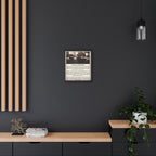 Listen To Barbells - Matte Canvas, Stretched, 1.25" - Best Seller