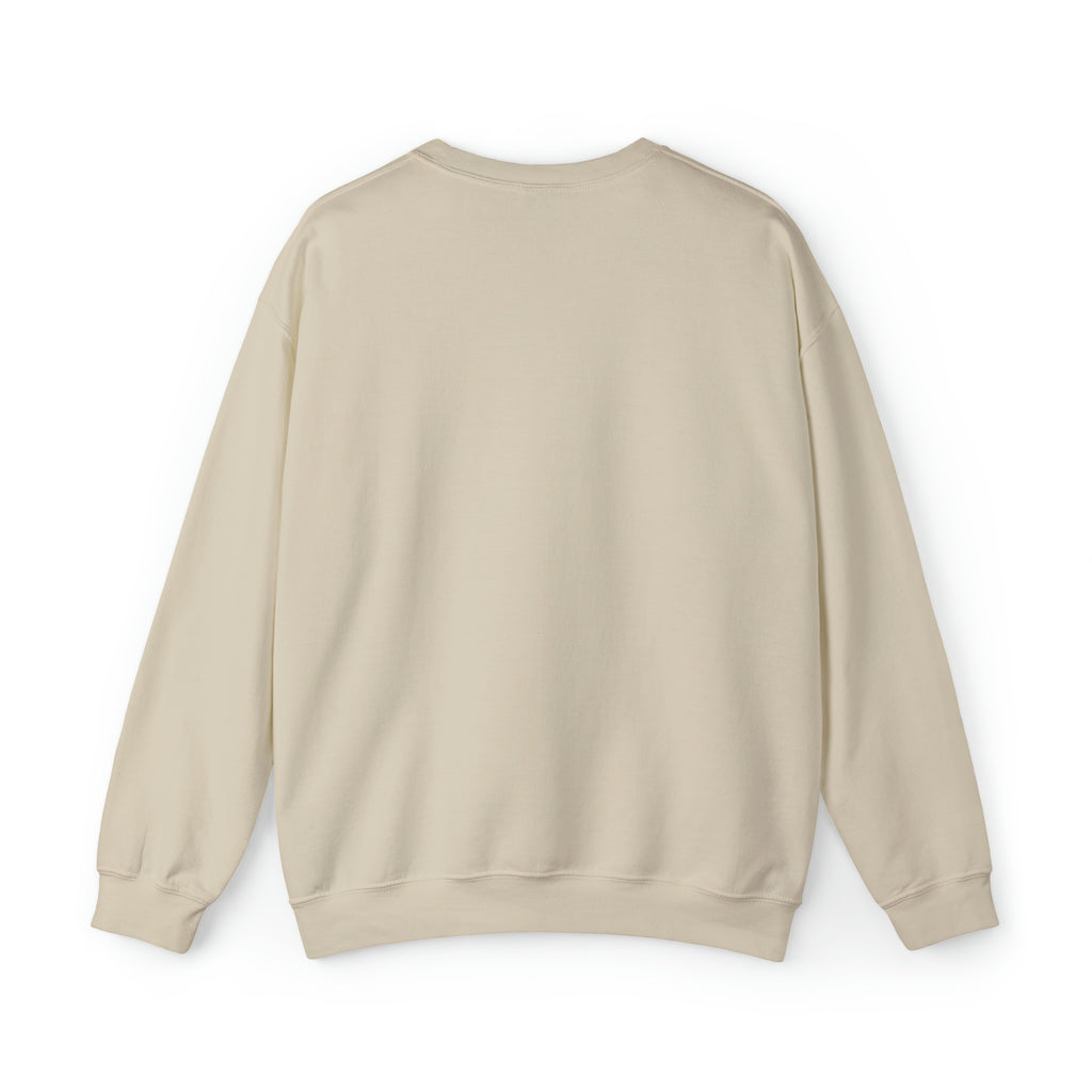 Distressed Logo - Unisex Heavy Blend™ Crewneck Sweatshirt - Black Logo