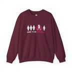 Dare To Be Different - Deadlift - Unisex Heavy Blend™ Crewneck Sweatshirt - Front Logo Plain Back