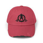 WWLW Unisex Distressed Cap - Classic Black Logo