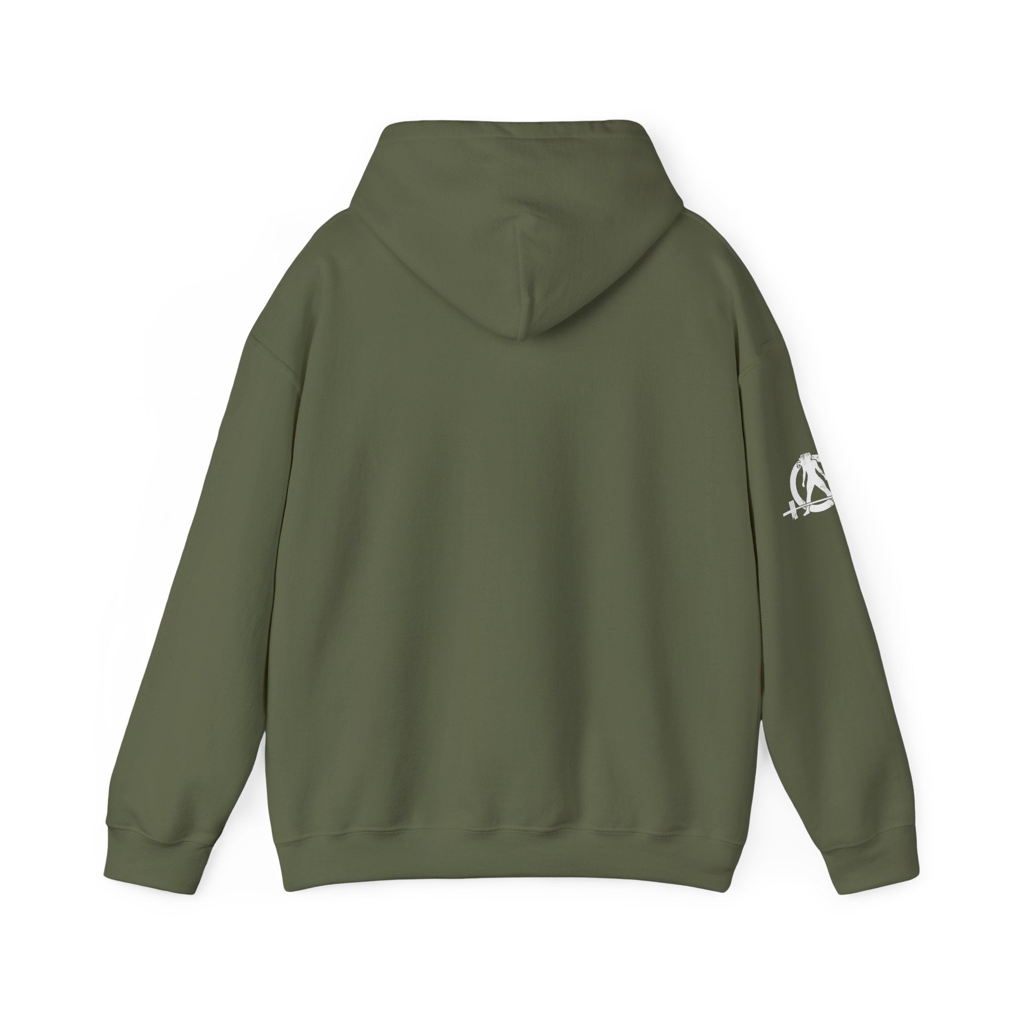 Lift Heavy Pet Cats - Unisex Heavy Blend Hooded Sweatshirt - White Logo