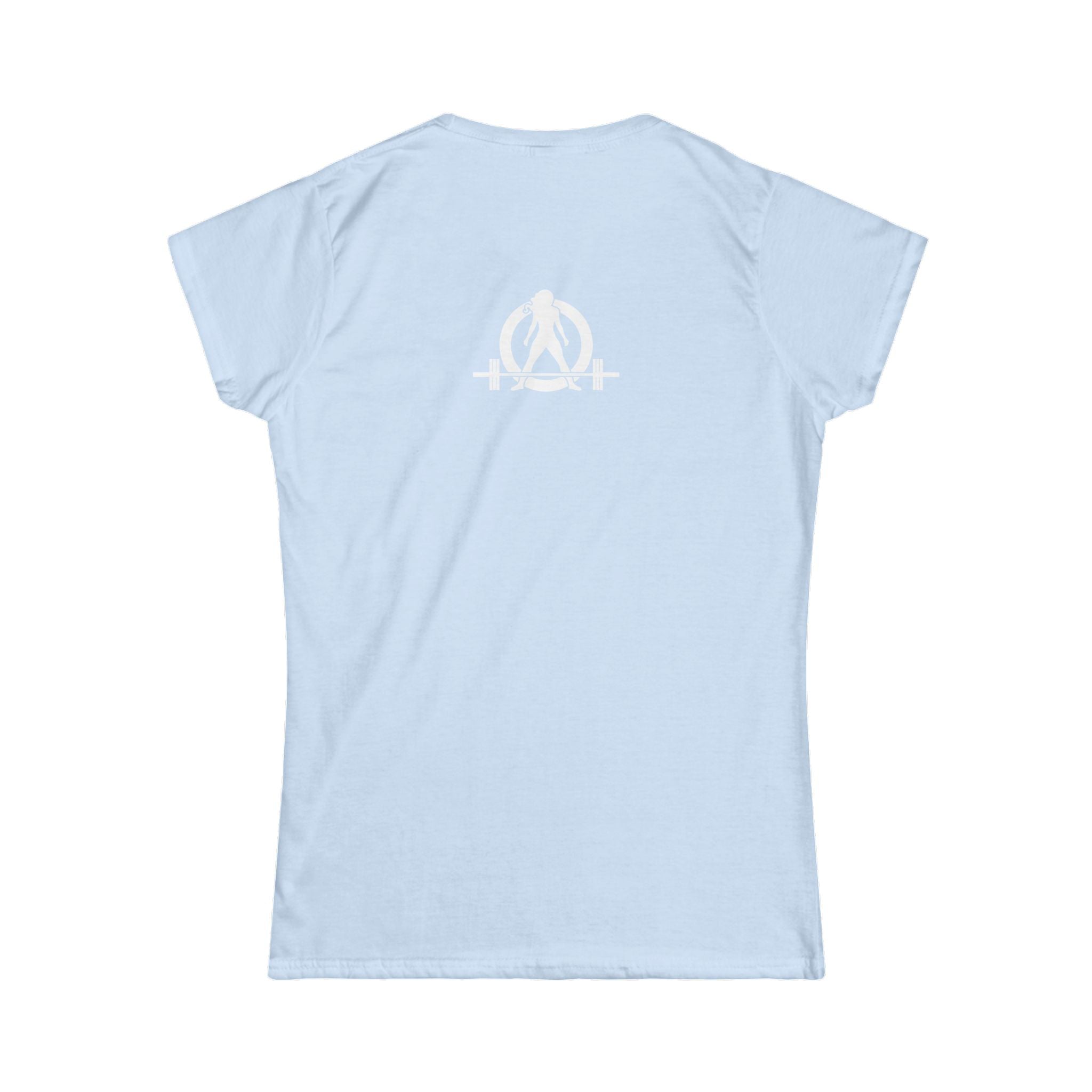Strong Not Skinny – Women’s Softstyle Tee (Distressed Logo)
