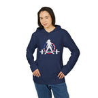 Unisex Fleece Hoodie - USA Collection - Light Logo