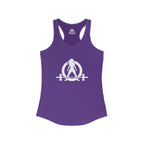 Strong Not Skinny – Women’s Racerback Tank | Front & Back Logo