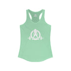 Strong Not Skinny – Women’s Racerback Tank | Front & Back Logo