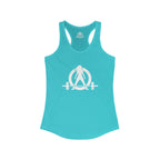 Strong Not Skinny – Women’s Racerback Tank | Front & Back Logo