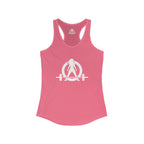Strong Not Skinny – Women’s Racerback Tank | Front & Back Logo