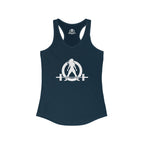 Strong Not Skinny – Women’s Racerback Tank | Front & Back Logo