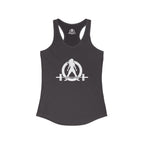 Strong Not Skinny – Women’s Racerback Tank | Front & Back Logo