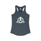 Strong Not Skinny – Women’s Racerback Tank | Front & Back Logo