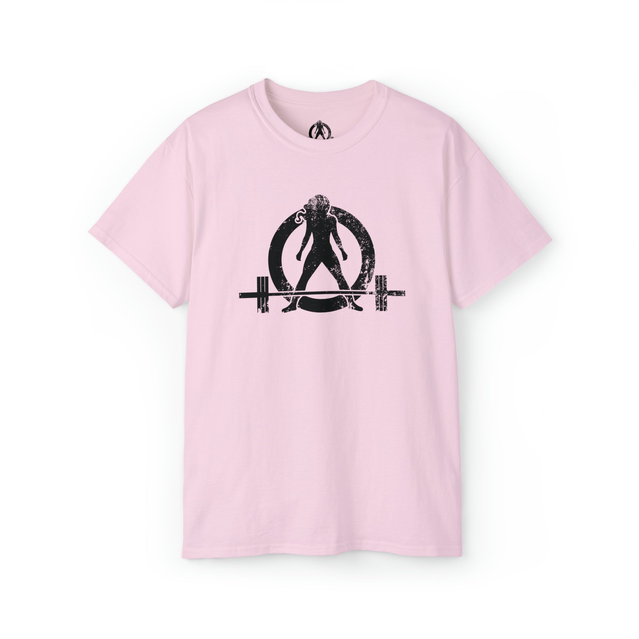 Distressed - Unisex Ultra Cotton Tee - Black Logo