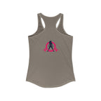 Strong Not Skinny – Women’s Racerback Tank | Distressed Color Logo