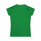 I Could Squat You - Women's Softstyle Tee - Black - Front Print Plain Back