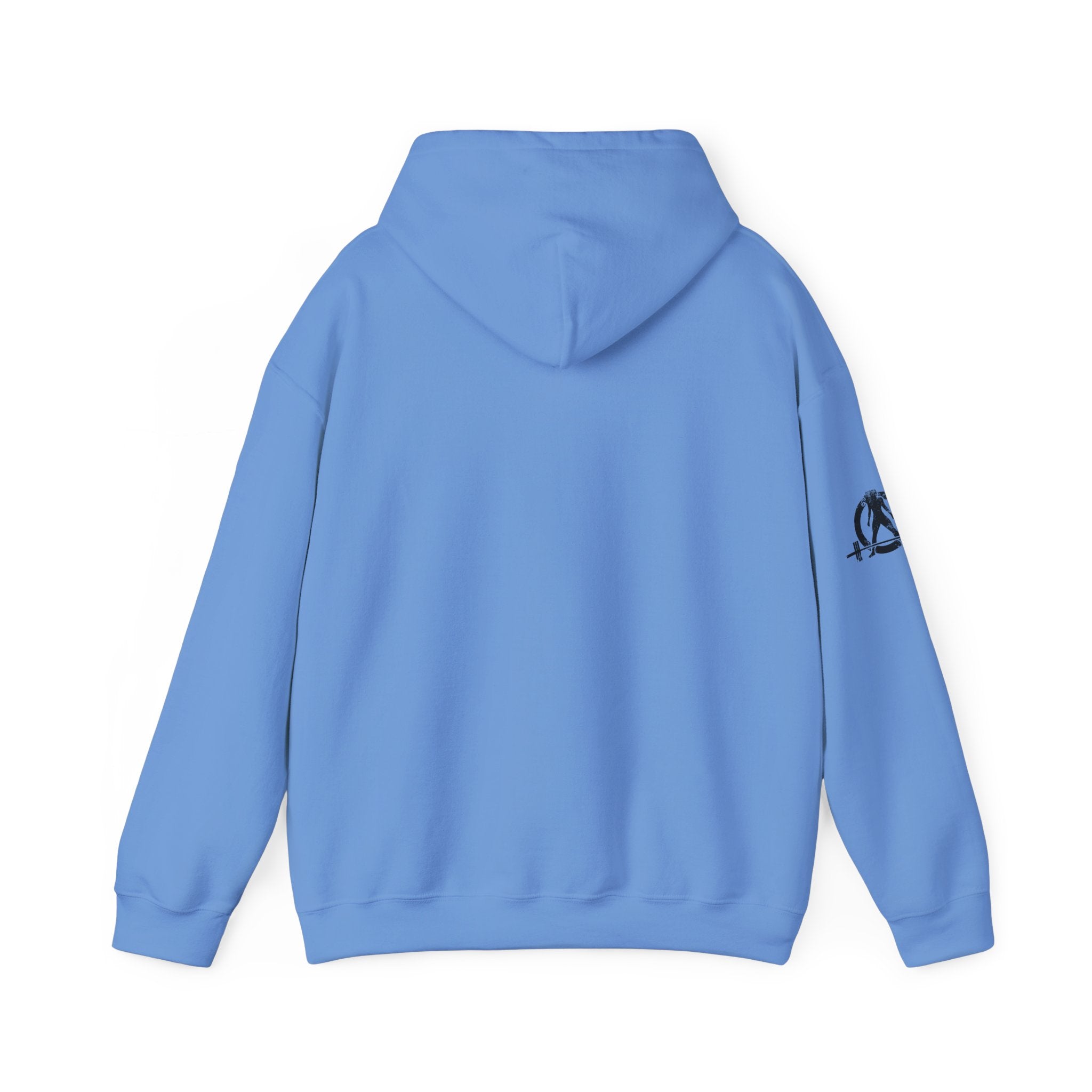 Lift Heavy Pet Cats – Unisex Heavy Blend™ Hooded Sweatshirt (Black Logo) 🏋️‍♂️🐱