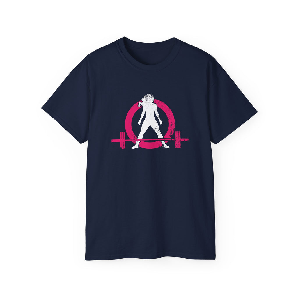 Strong Not Skinny - Unisex Ultra Cotton Tee - Color Distressed Logo