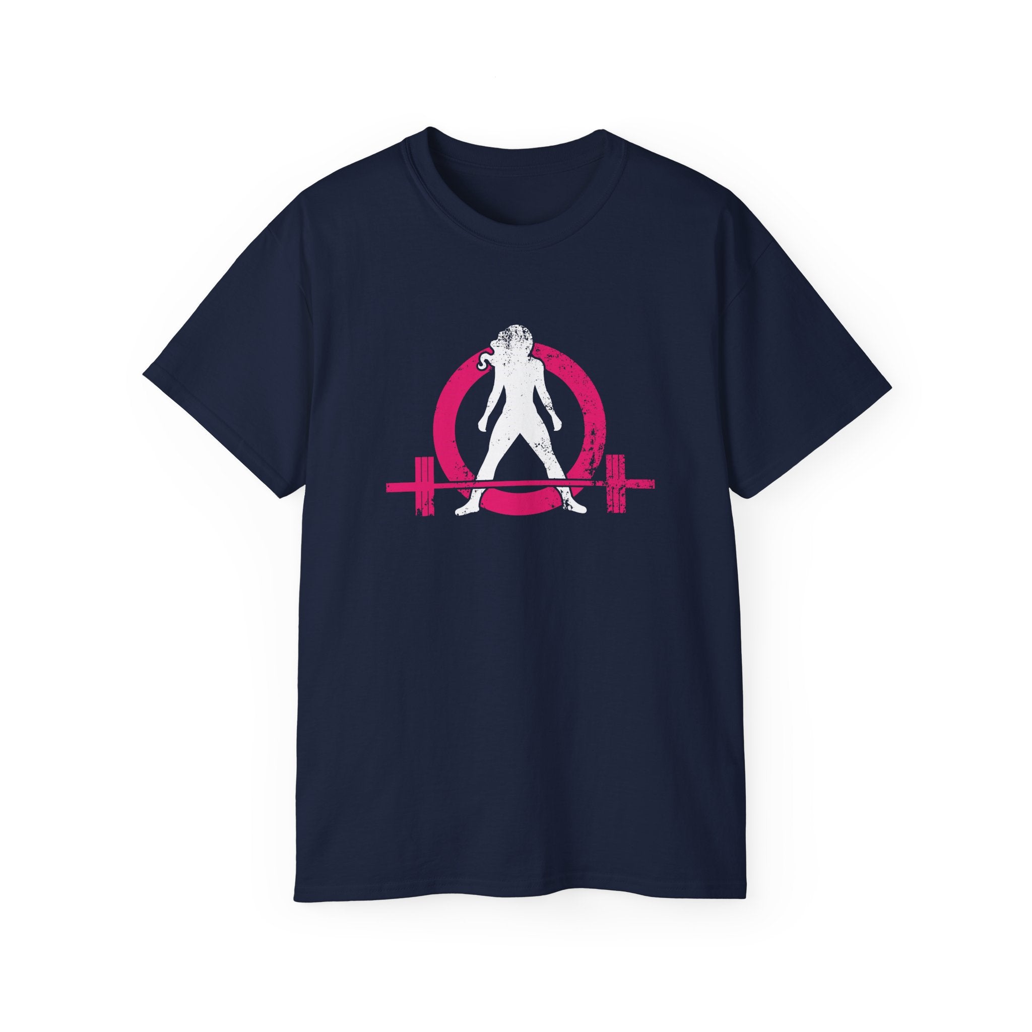 Strong Not Skinny - Unisex Ultra Cotton Tee - Color Distressed Logo