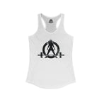 WWLW Distressed Logo Racerback Tank - Black Logo