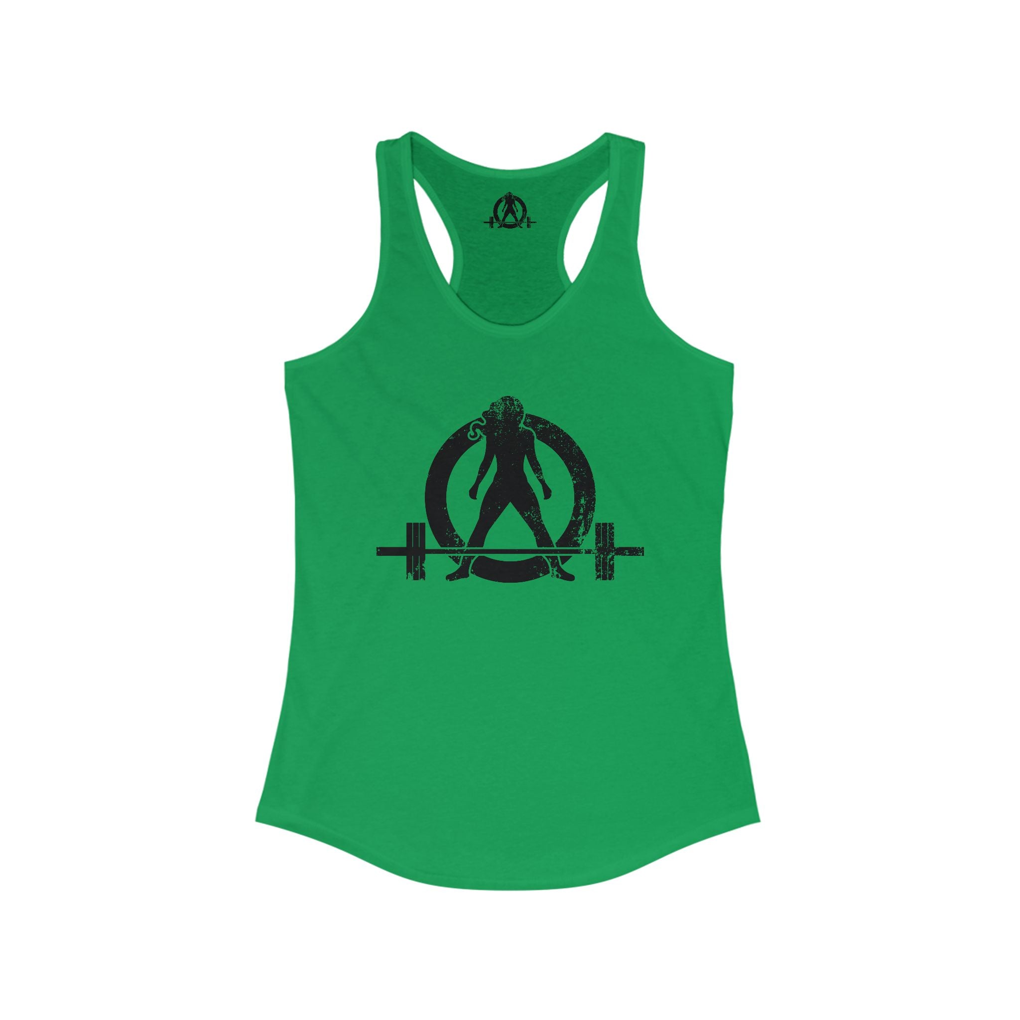 WWLW Distressed Logo Racerback Tank - Black Logo