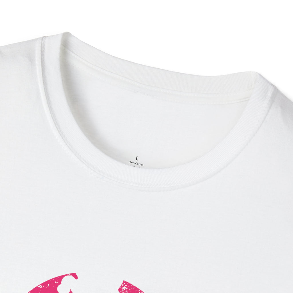 WWLW Unisex Softstyle T-Shirt - Color Distressed Logo - Plain Back