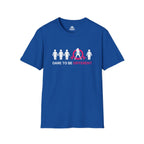 Dare To Be Different - Deadlift - Unisex Softstyle T-Shirt - Front Logo Plain Back