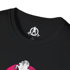 Unisex Softstyle T-Shirt - Color Distressed Logo - Plain Back