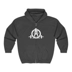 Strong Not Skinny - Unisex Heavy Blend™ Full Zip Hooded Sweatshirt – Front & Back Logo
