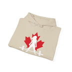 Unisex Heavy Blend Hooded Sweatshirt - Canada Dark Logo - Plain Back