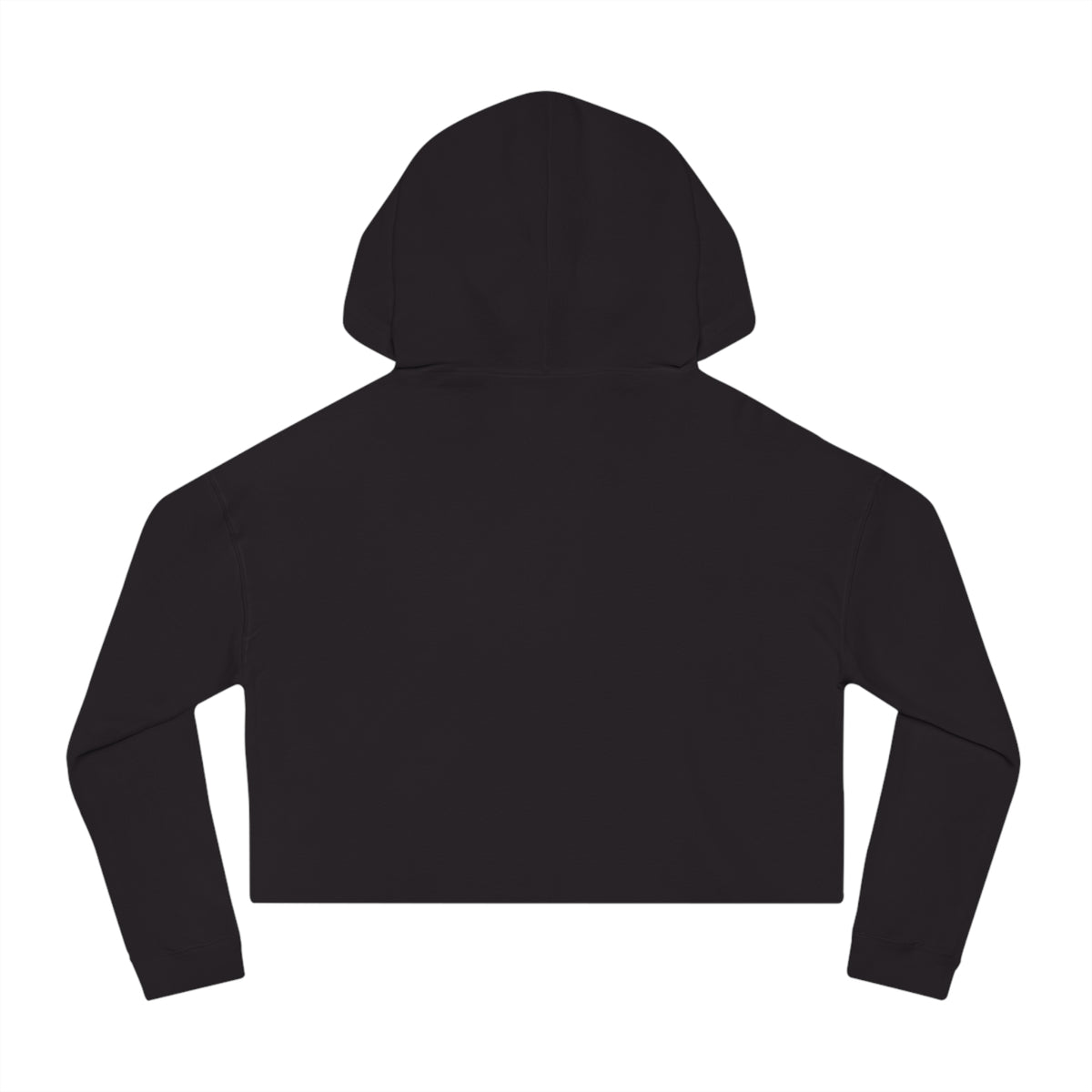 Bench Press. - Cropped Hooded Sweatshirt